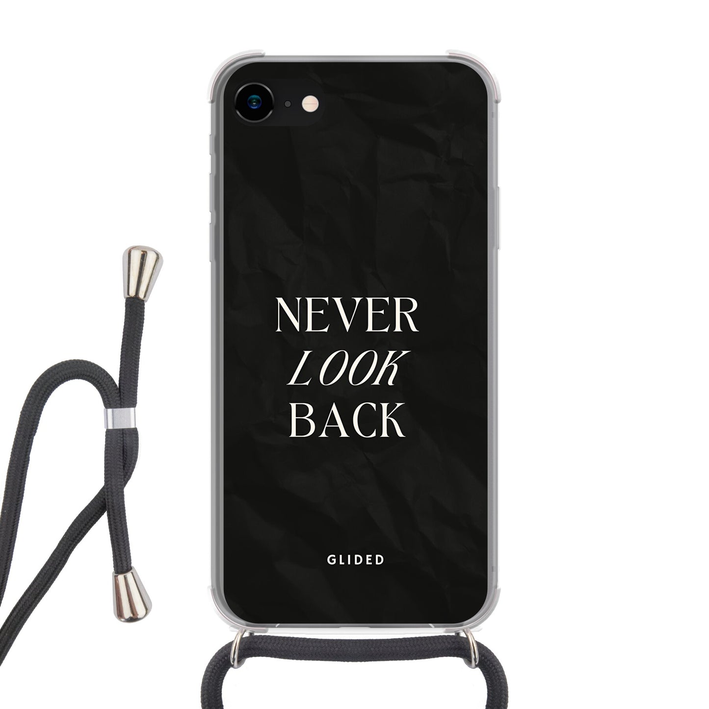 Never Back - iPhone SE 2022 Handyhülle Crossbody case mit Band