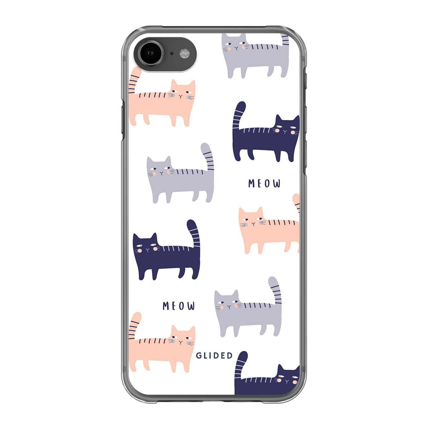 Purrfection - iPhone SE 2022 Handyhülle Hard Case