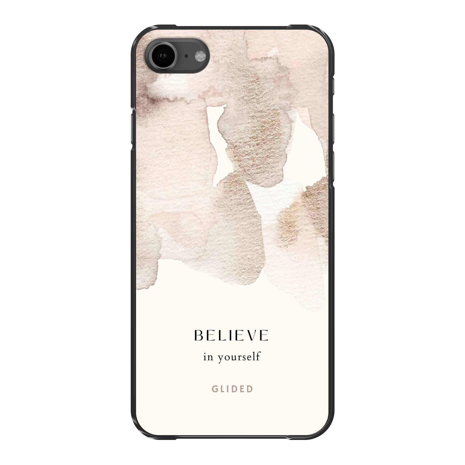 Believe in yourself - iPhone SE 2022 Handyhülle Hard Case