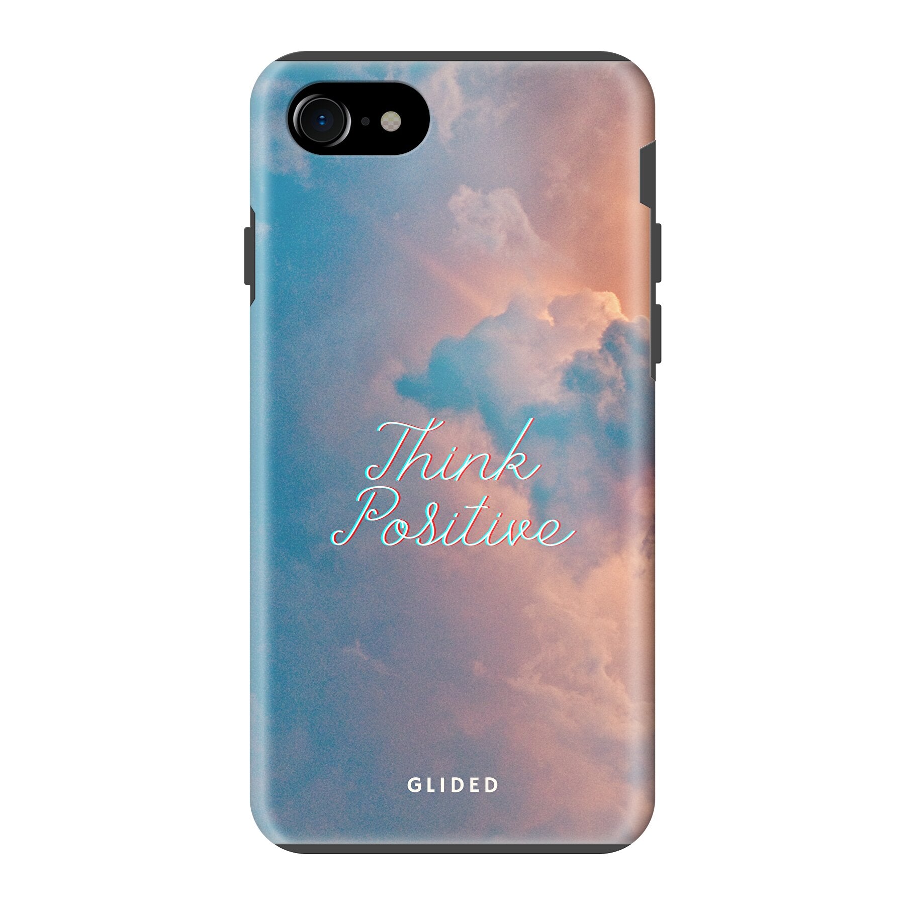 Think positive - iPhone SE 2022 Handyhülle Tough case