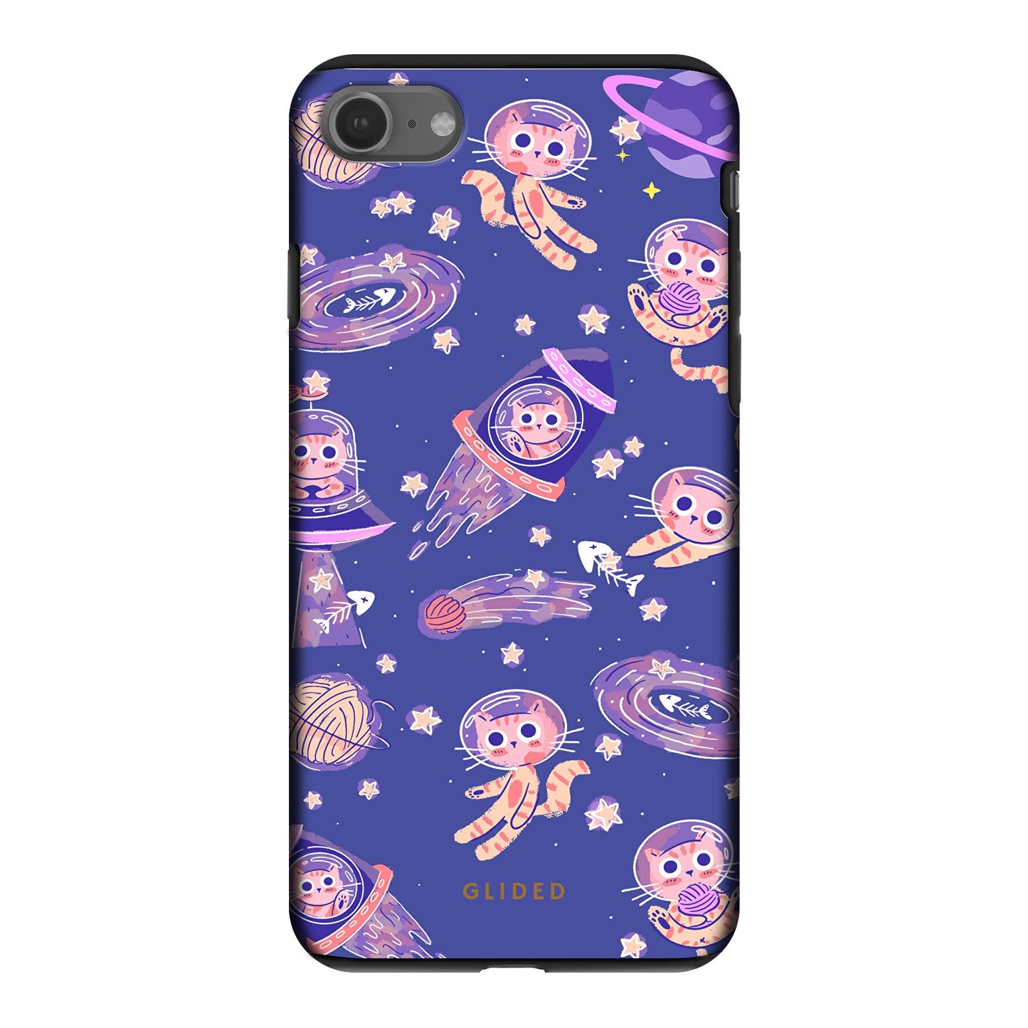 Space Cat - iPhone SE 2022 Handyhülle Tough case