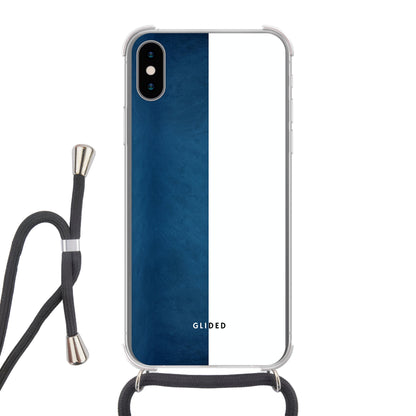 Contrast - iPhone X/Xs Handyhülle Crossbody case mit Band
