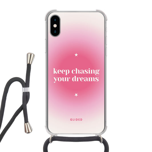 Chasing Dreams - iPhone X/Xs Handyhülle Crossbody case mit Band