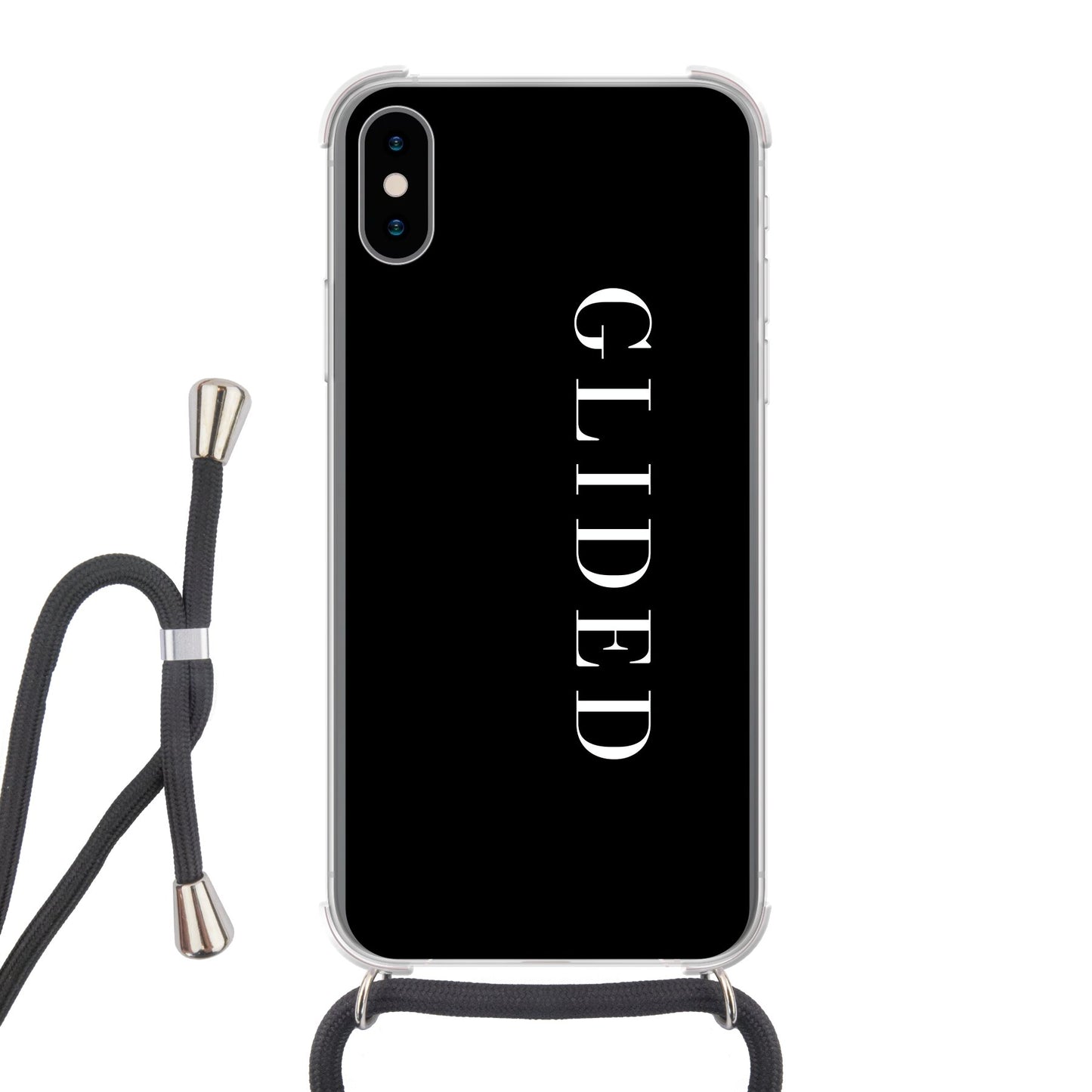 Premium Glided Exclusive - iPhone X/Xs Handyhülle Crossbody case mit Band