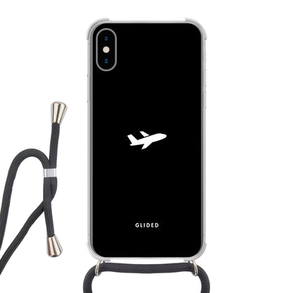 Fly Away - iPhone X/Xs Handyhülle Crossbody case mit Band