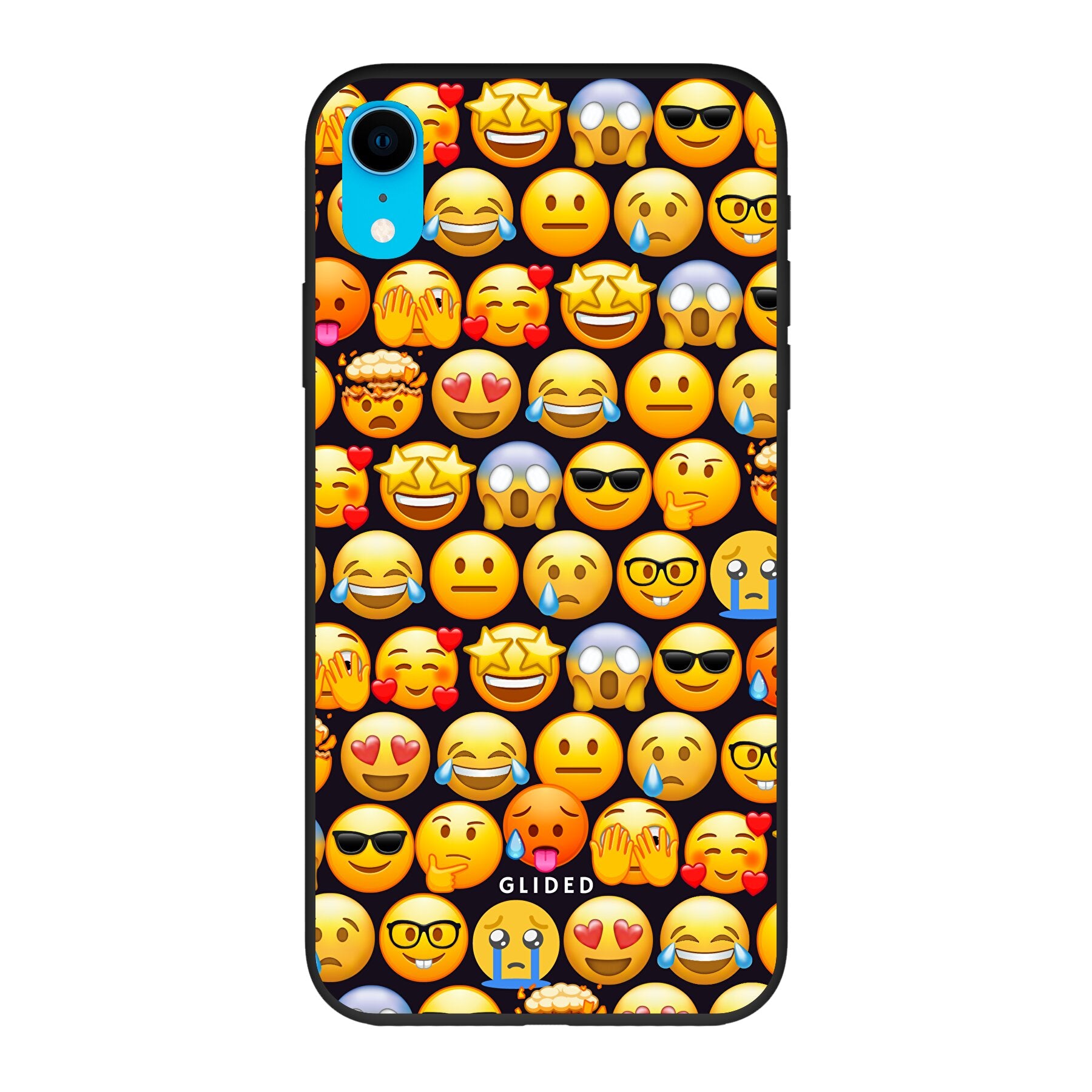 Emoji Town - iPhone XR Handyhülle Biologisch Abbaubar