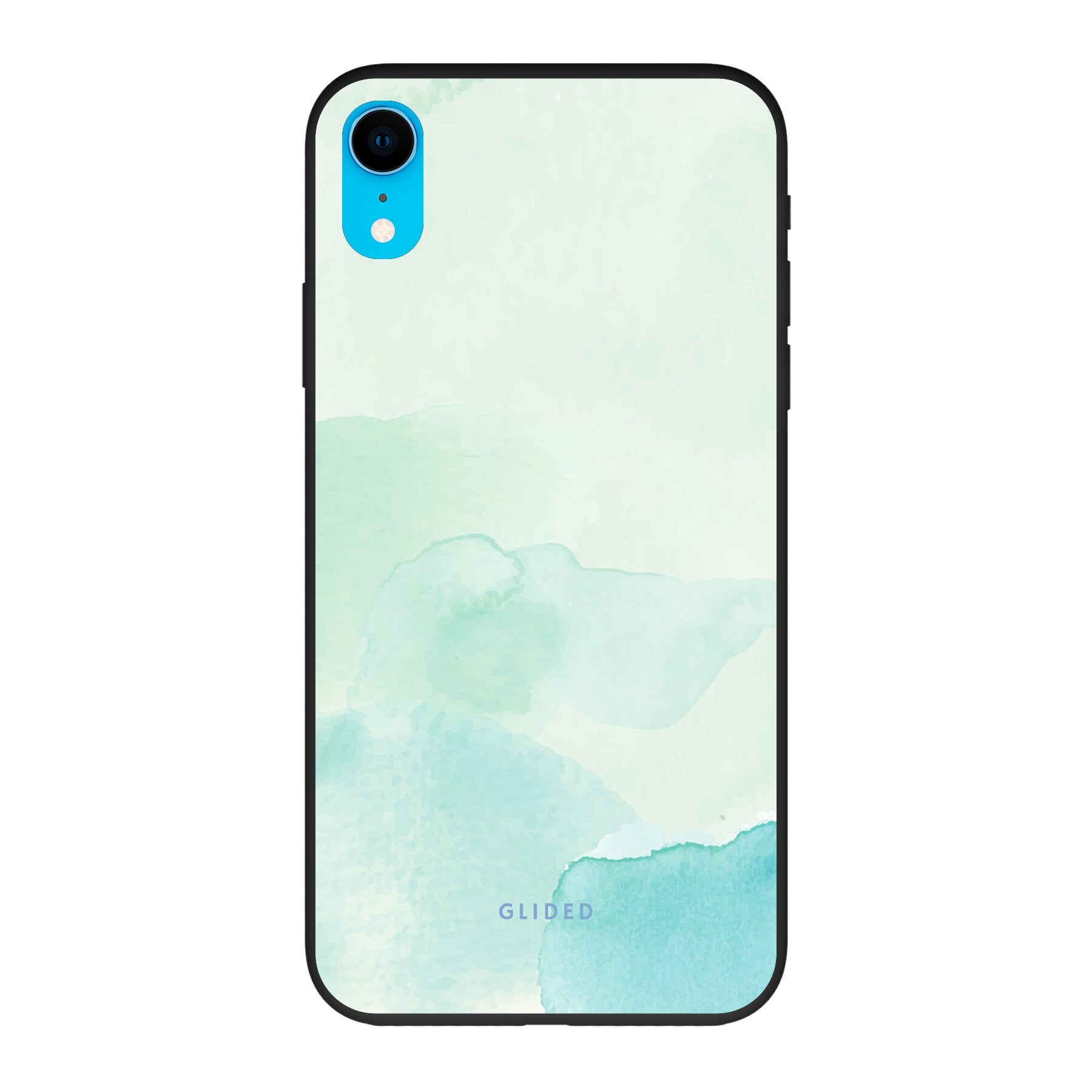 Turquoise Art - iPhone XR Handyhülle Biologisch Abbaubar