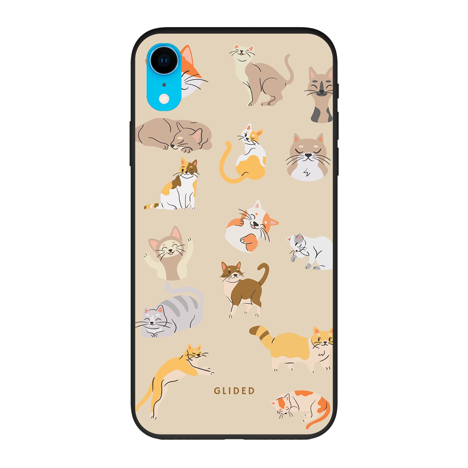 Meow - iPhone XR Handyhülle Biologisch Abbaubar