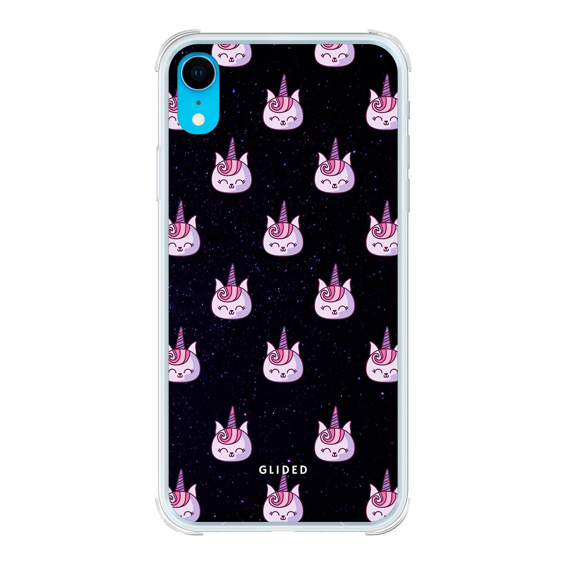 Unicorn Meow - iPhone XR Handyhülle Bumper case