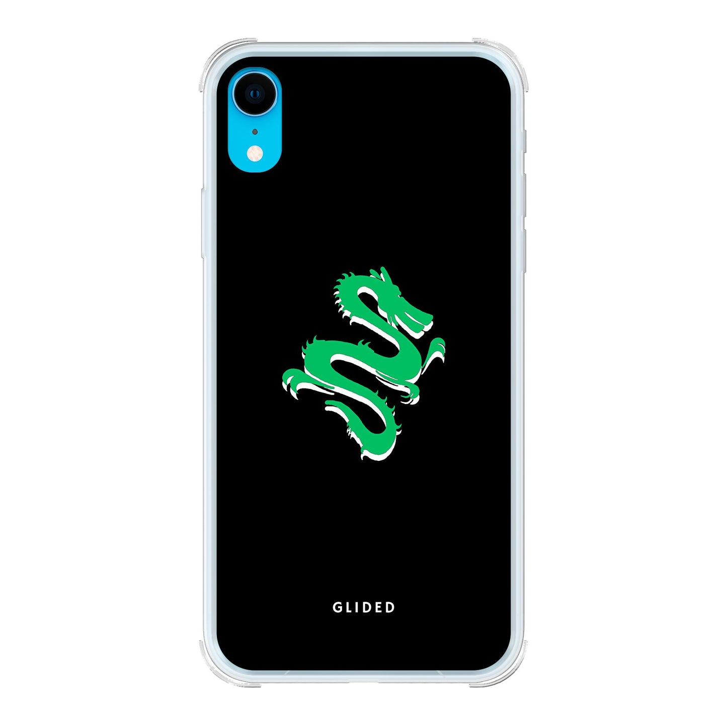 Emerald Dragon - iPhone XR Handyhülle Bumper case