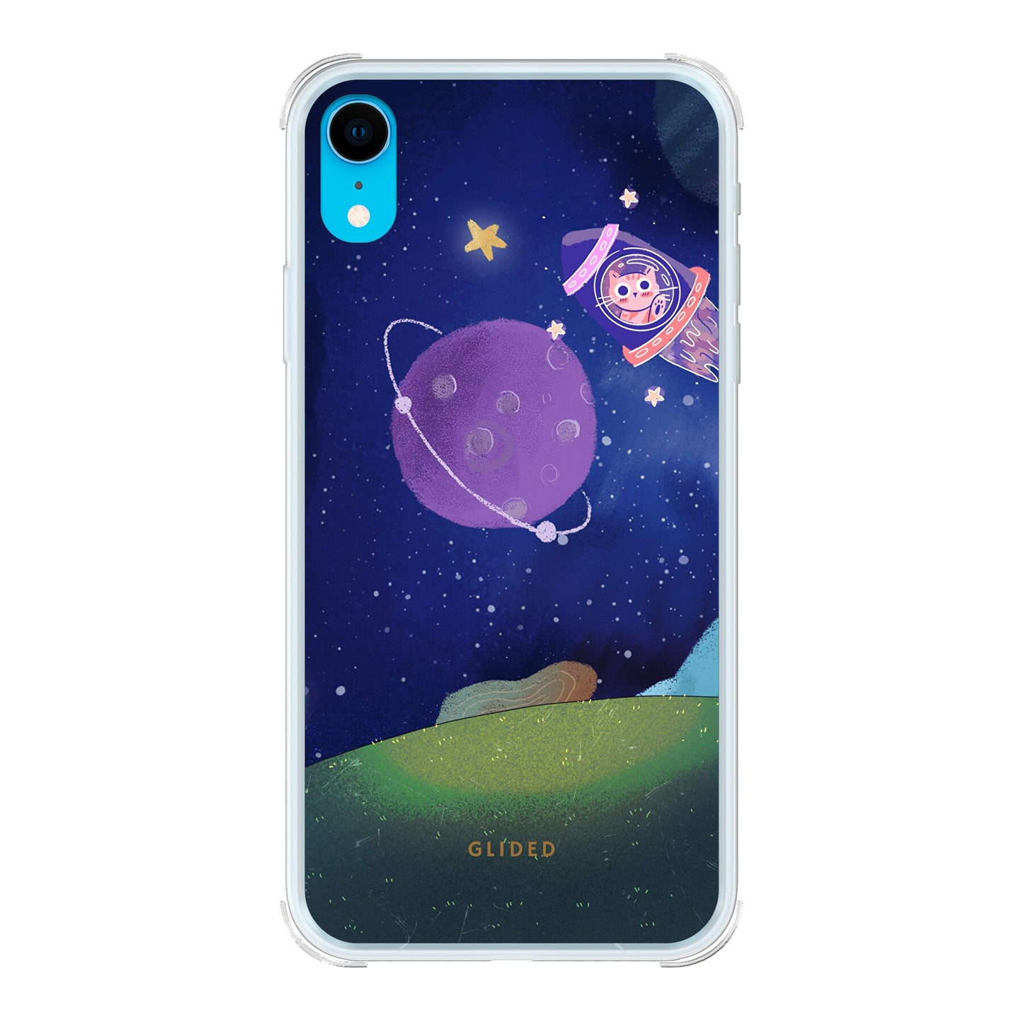 Galaxy Cat - iPhone XR Handyhülle Bumper case