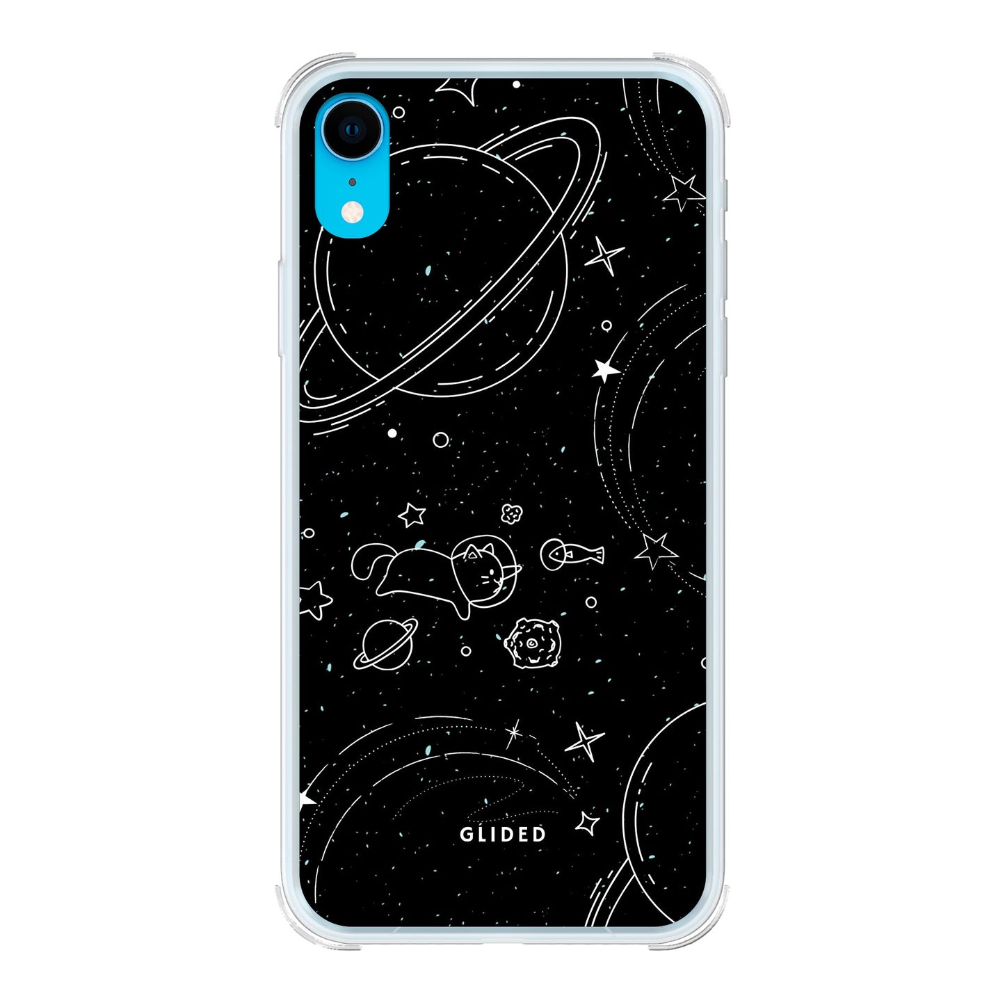 Cosmic Cat - iPhone XR Handyhülle Bumper case