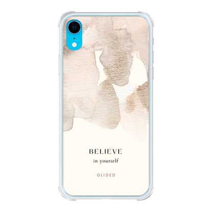 Believe in yourself - iPhone XR Handyhülle Bumper case