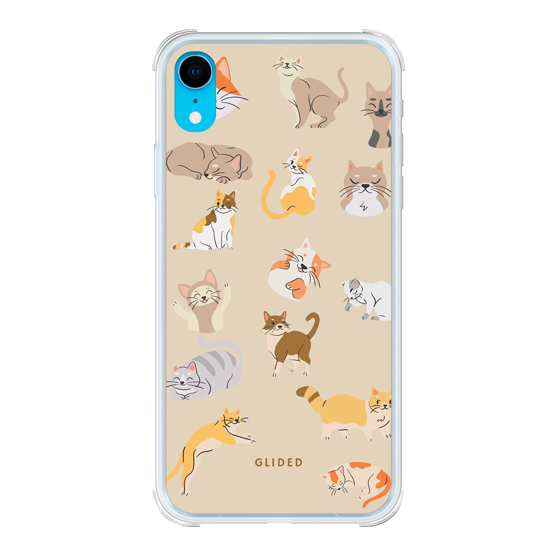 Meow - iPhone XR Handyhülle Bumper case