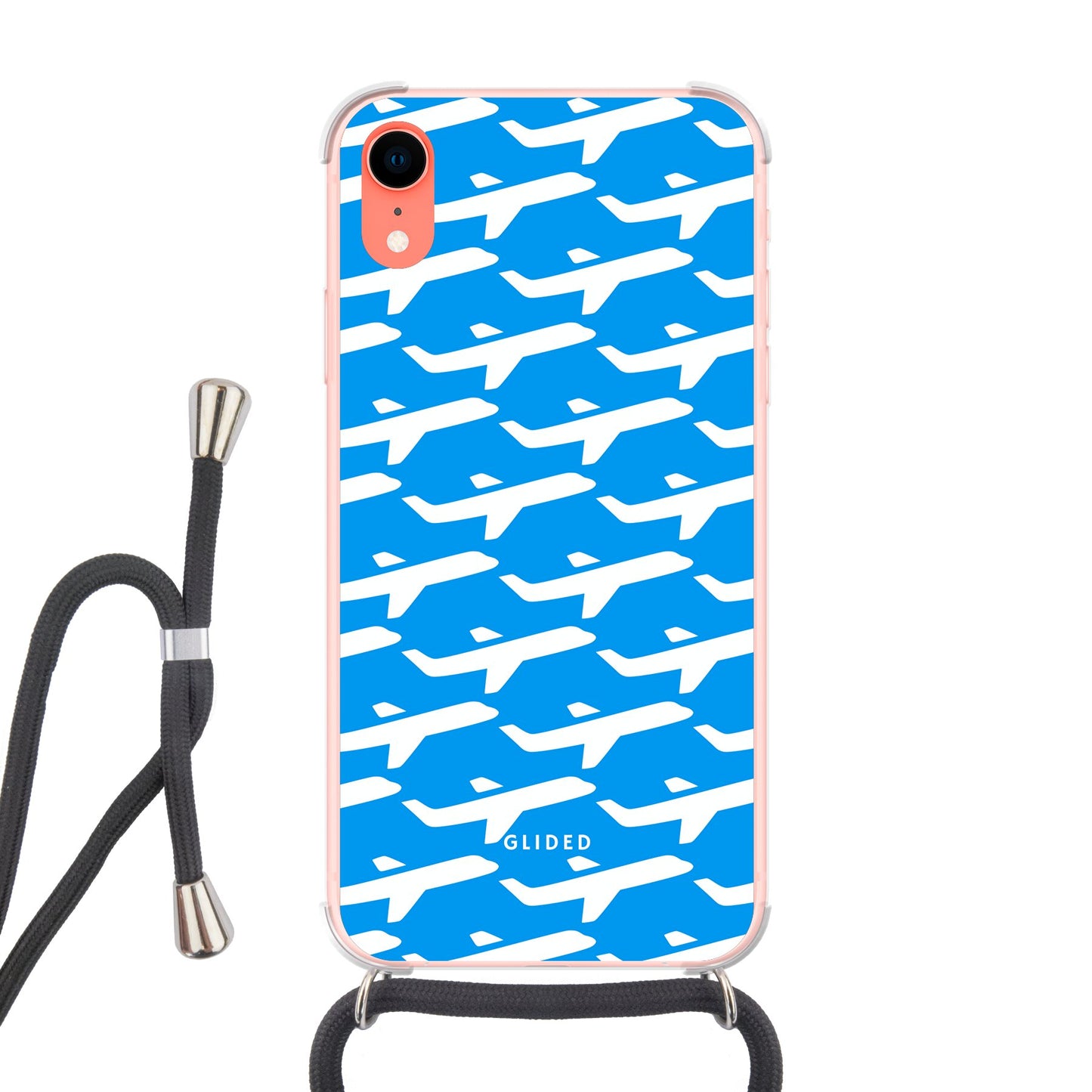 Planes - iPhone XR Handyhülle Crossbody case mit Band