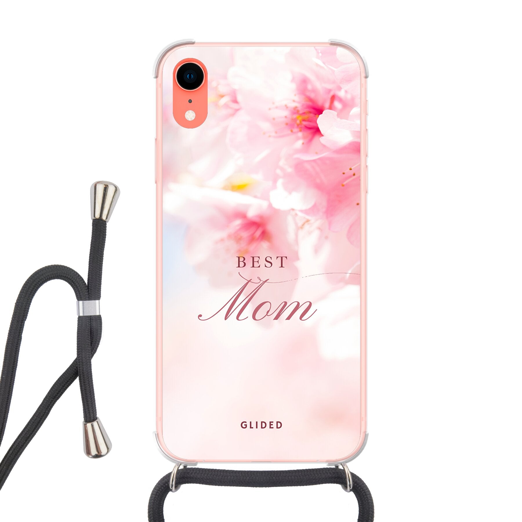 Flower Power - iPhone XR - Crossbody case mit Band