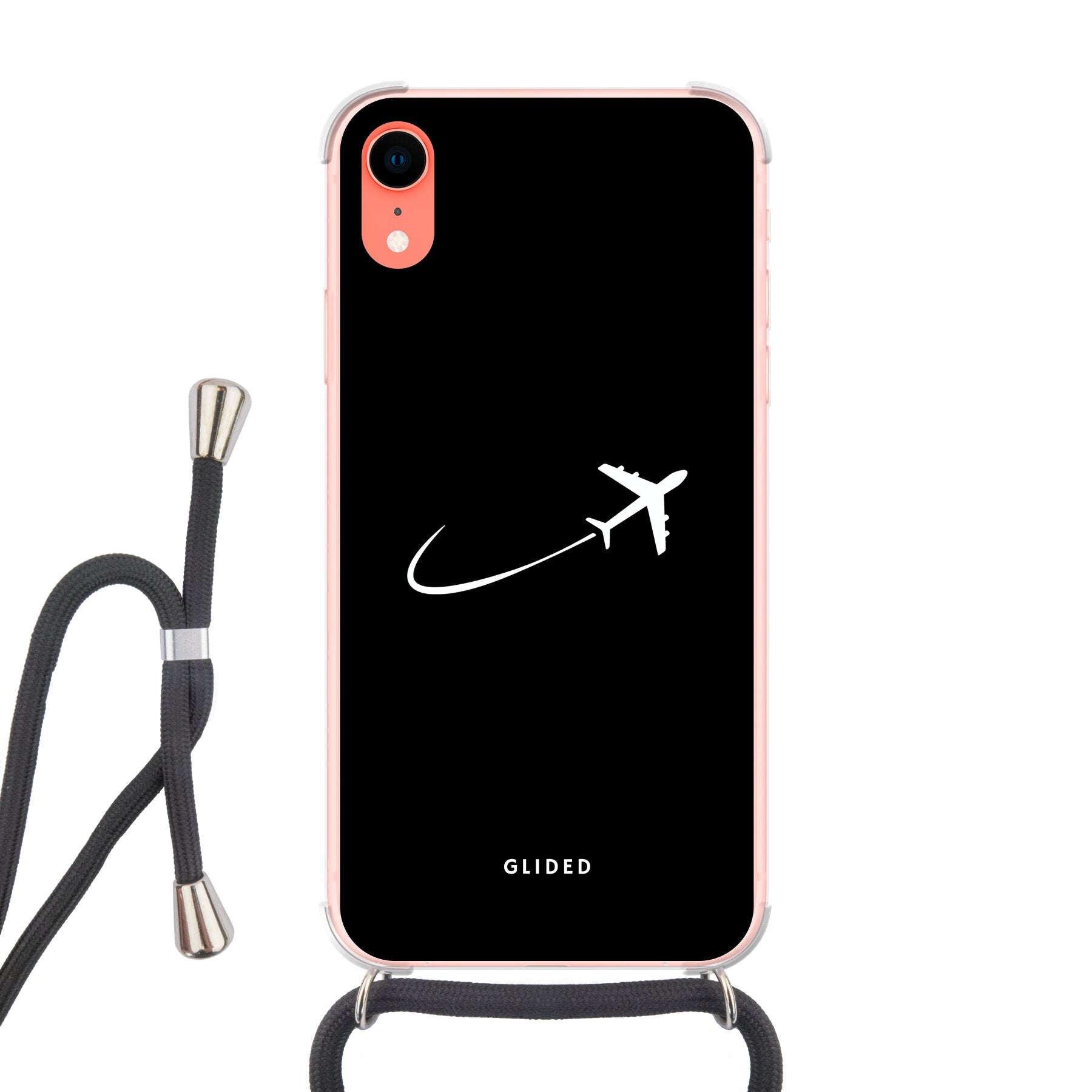 Takeoff - iPhone XR Handyhülle Crossbody case mit Band