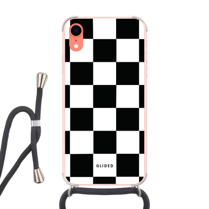 Classic Chess - iPhone XR Handyhülle Crossbody case mit Band