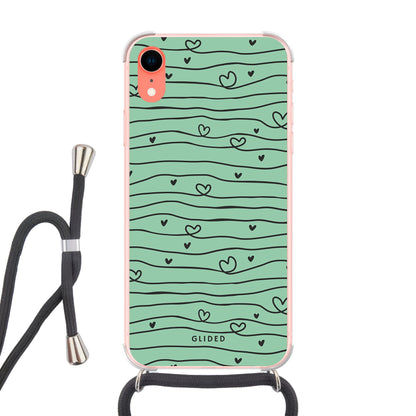 Hearty - iPhone XR - Crossbody case mit Band