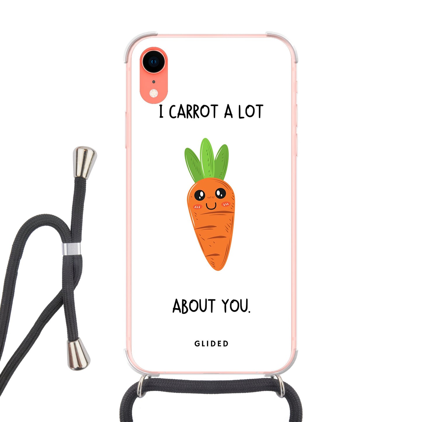 Lots Carrots - iPhone XR - Crossbody case mit Band