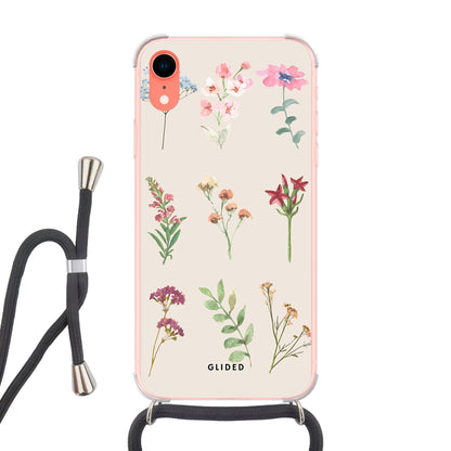 Botanical Garden - iPhone XR - Crossbody case mit Band