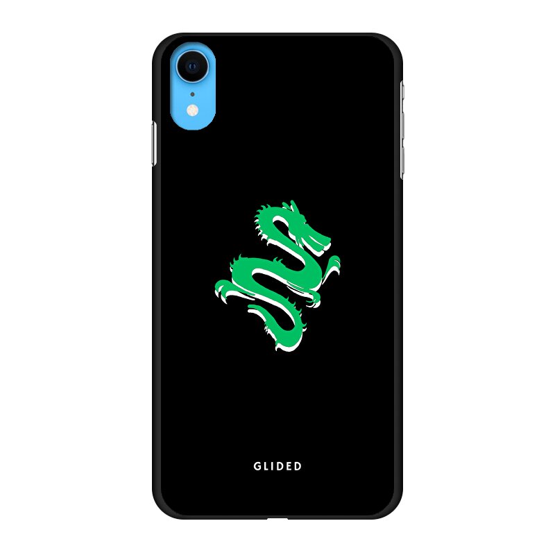 Emerald Dragon - iPhone XR Handyhülle Hard Case