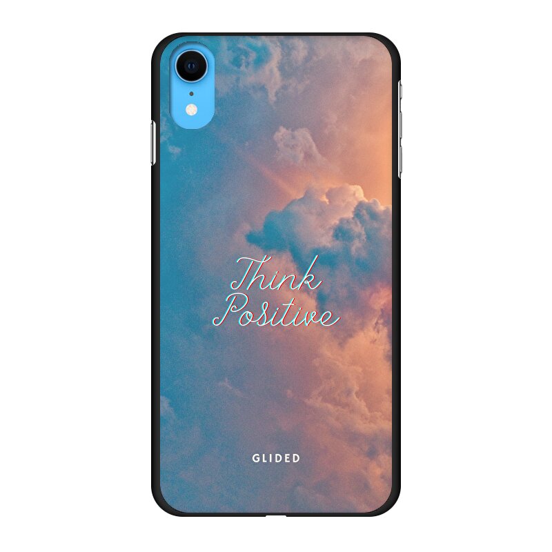 Think positive - iPhone XR Handyhülle Hard Case