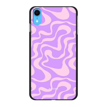 Purple Wave - iPhone XR Handyhülle Hard Case