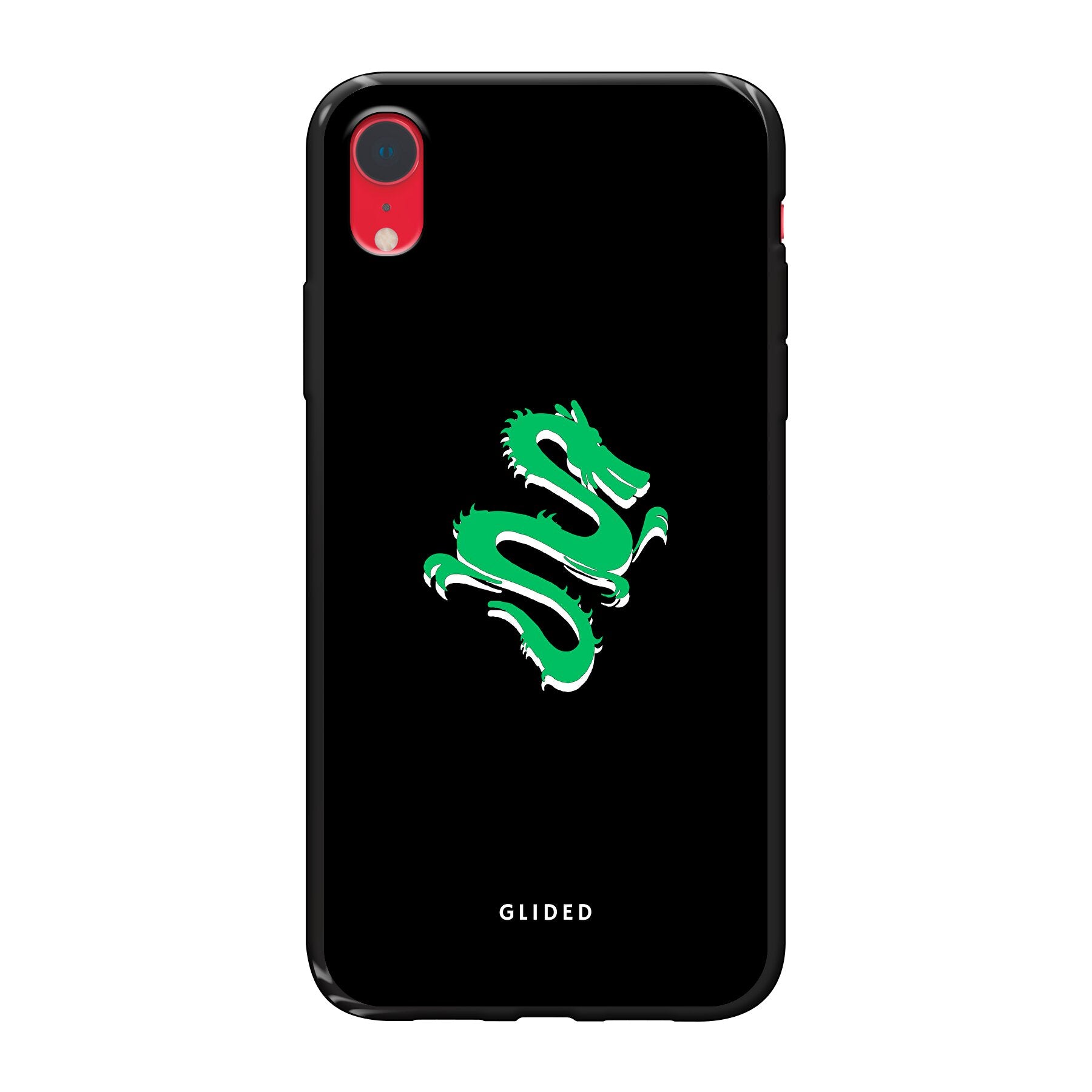 Emerald Dragon - iPhone XR Handyhülle Soft case