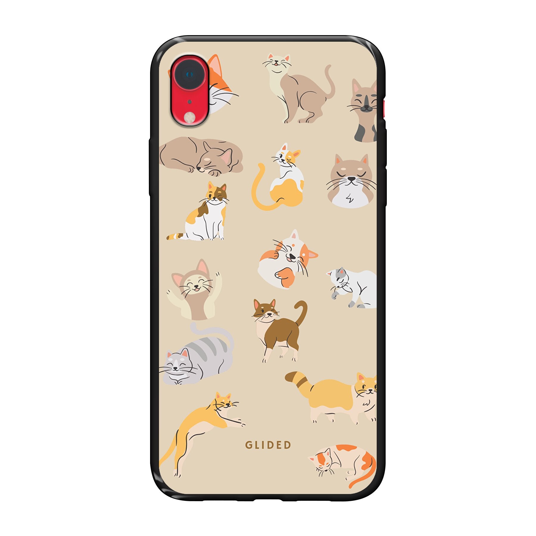 Meow - iPhone XR Handyhülle Soft case