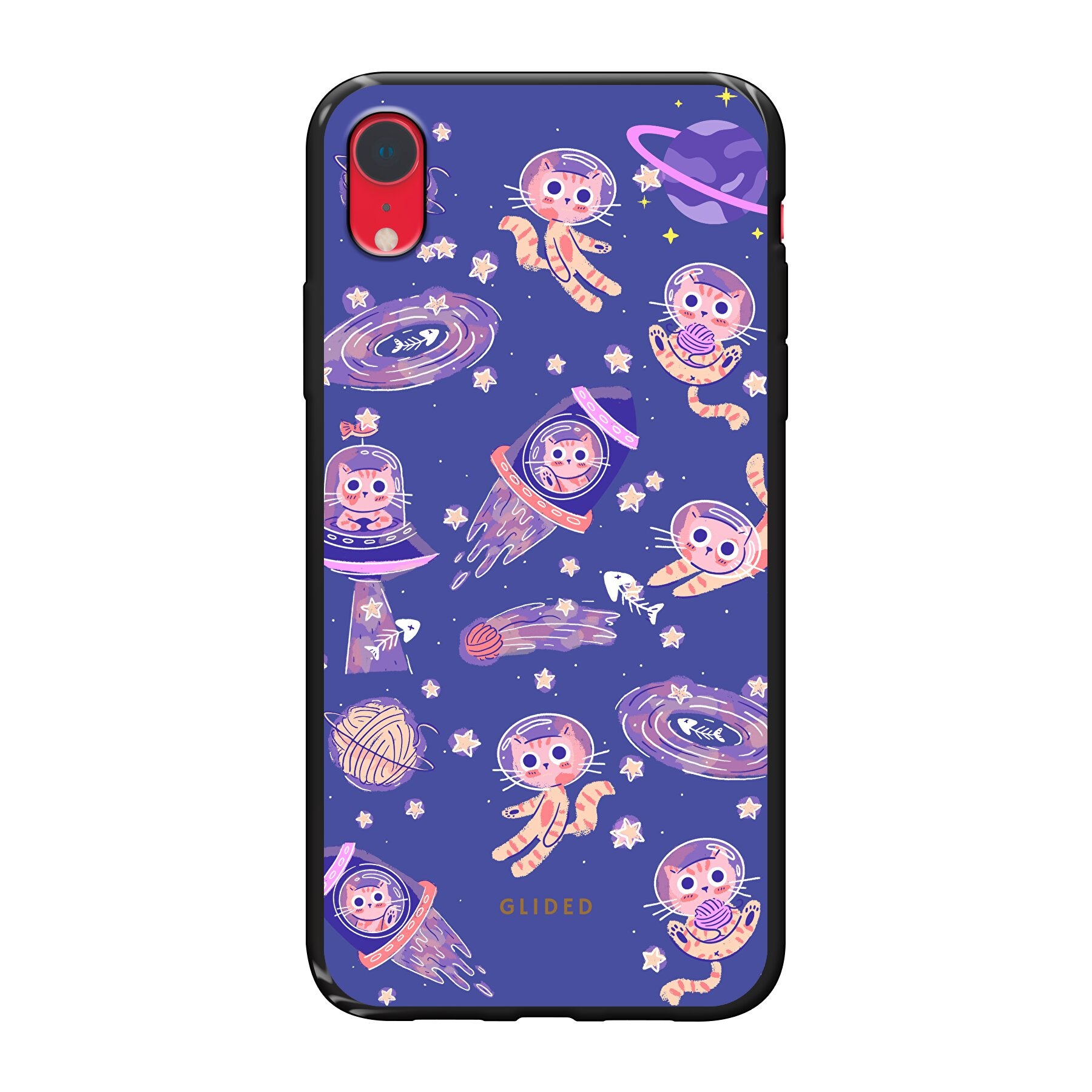 Space Cat - iPhone XR Handyhülle Soft case