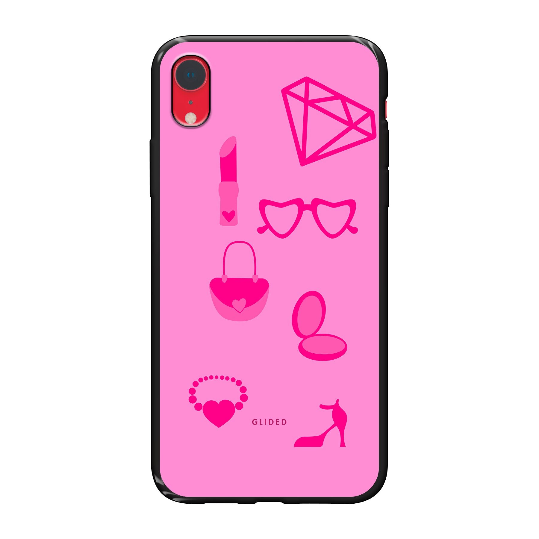 Glamor - iPhone XR Handyhülle Soft case