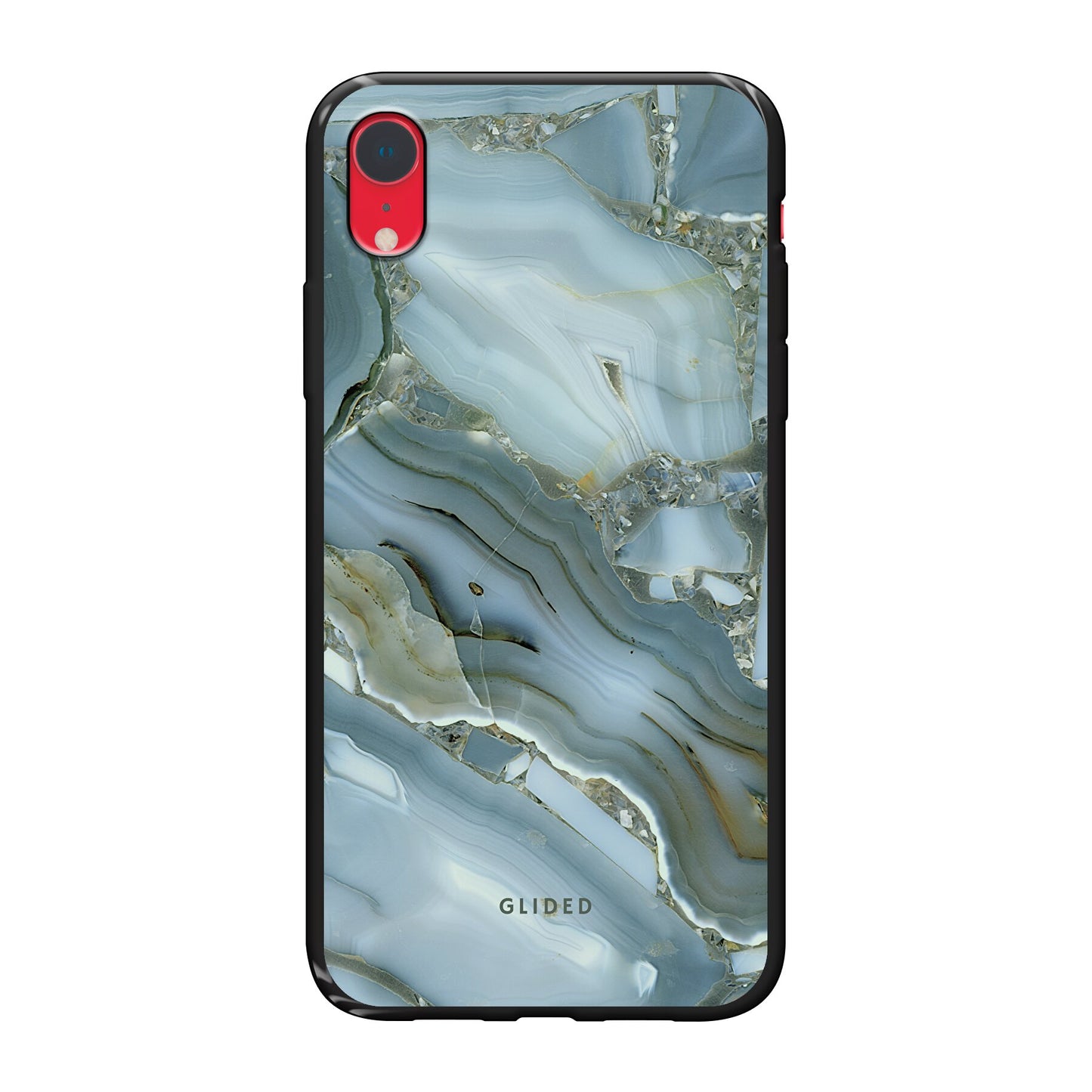 Green Marble - iPhone XR Handyhülle Soft case