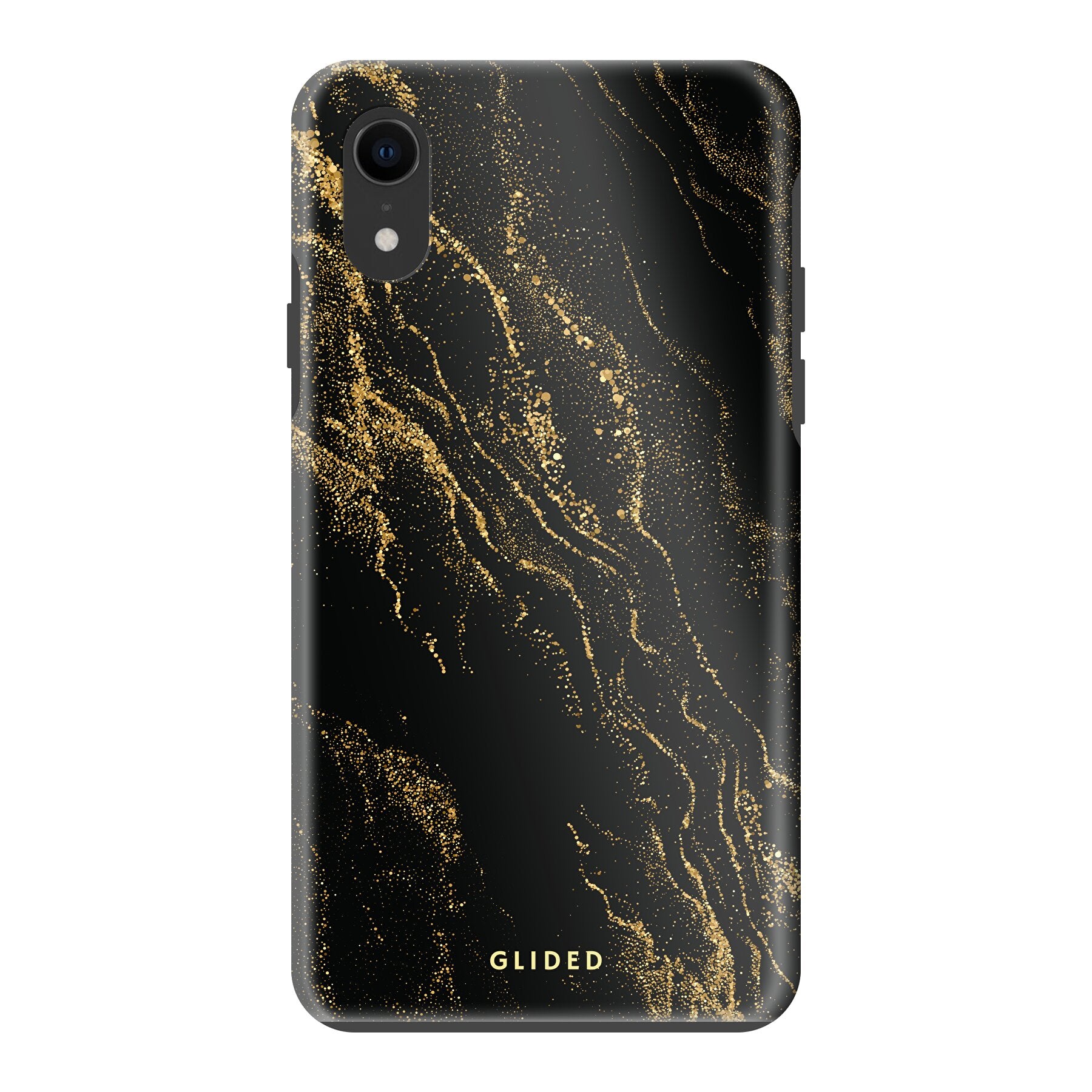 Black Marble - iPhone XR Handyhülle Tough case