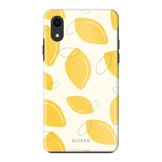 Abstract Lemon - iPhone XR - Tough case