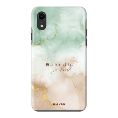 Kind to yourself - iPhone XR Handyhülle Tough case