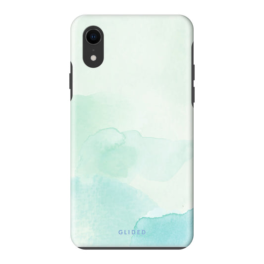 Turquoise Art - iPhone XR Handyhülle Tough case